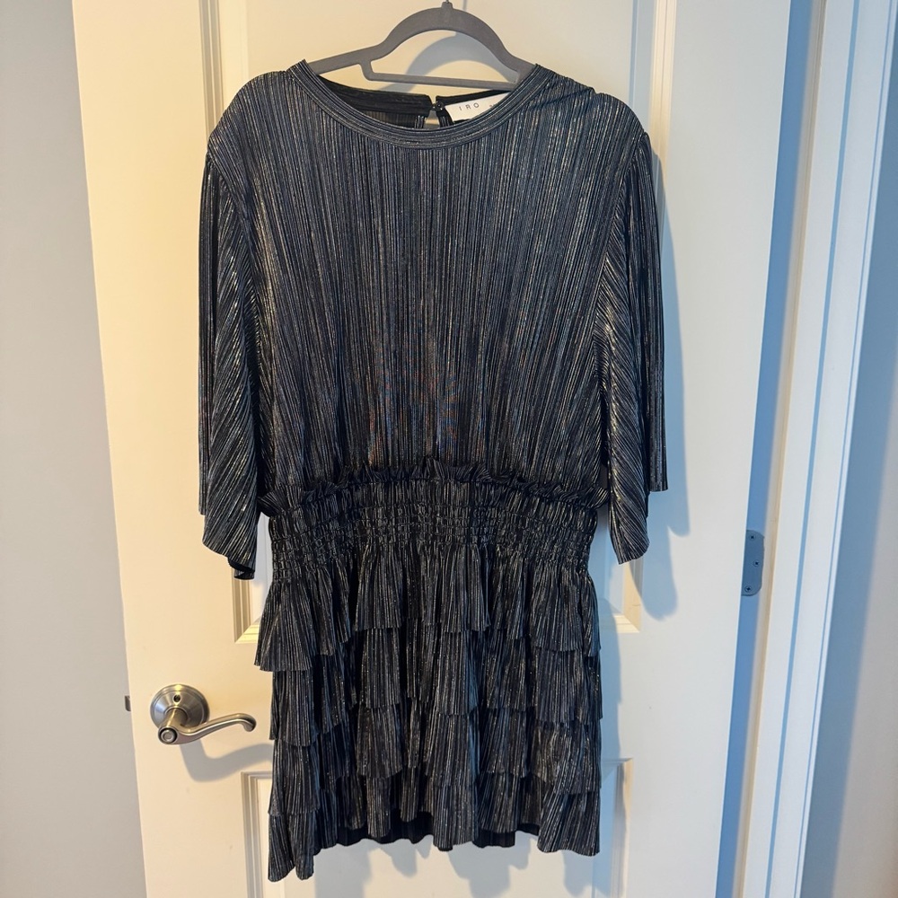IRO Cuzco Metallic Mini Dress - Picture 3 of 9